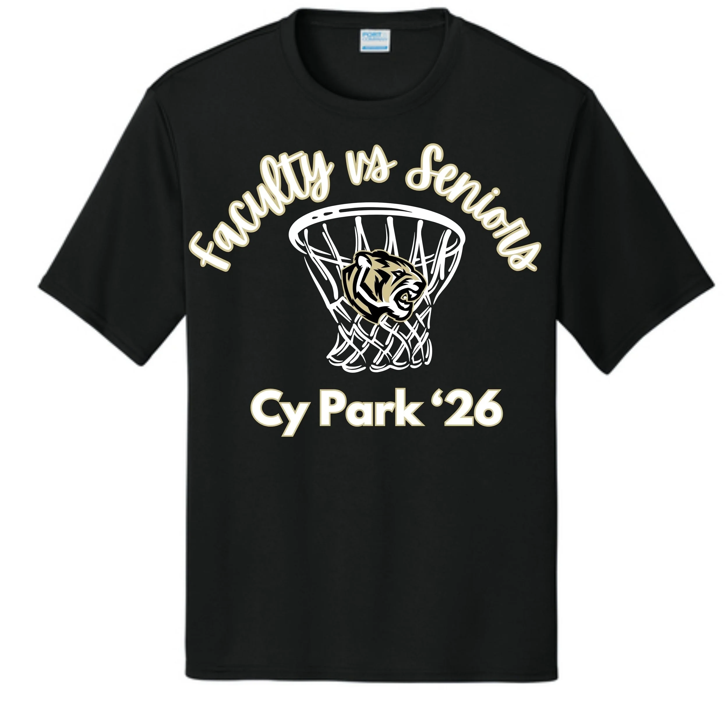 SENIOR SHIRT Cy Park ‘26 Staff VS Seniors tee