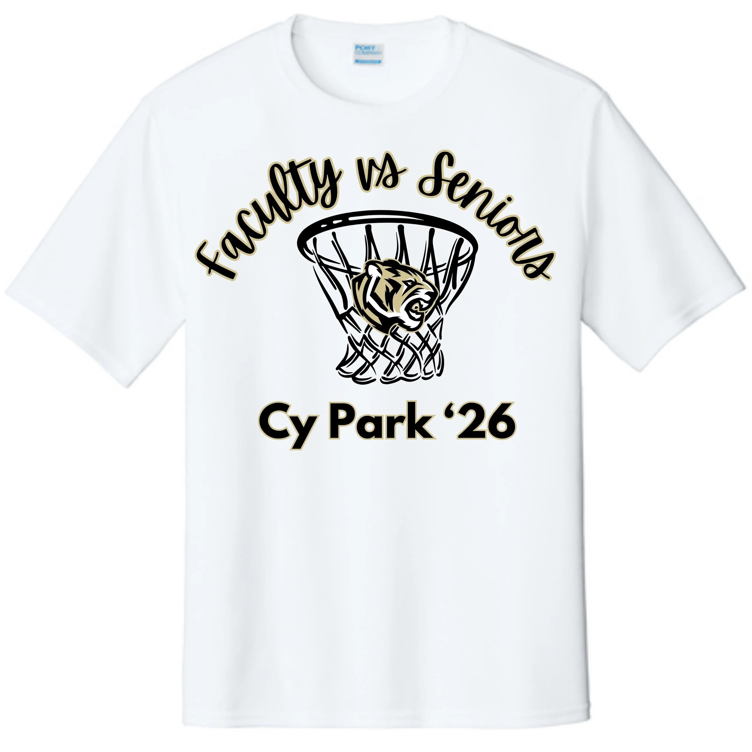 STAFF SHIRT Cy Park ‘26 Staff VS Seniors tee