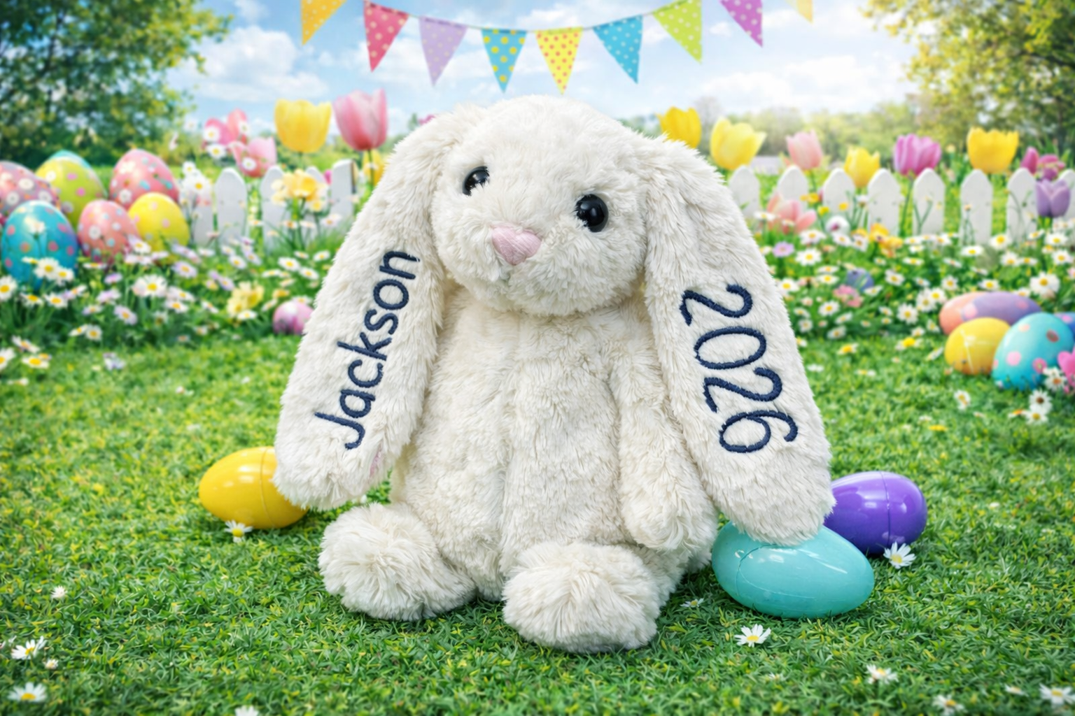 Personalized Easter Bunny