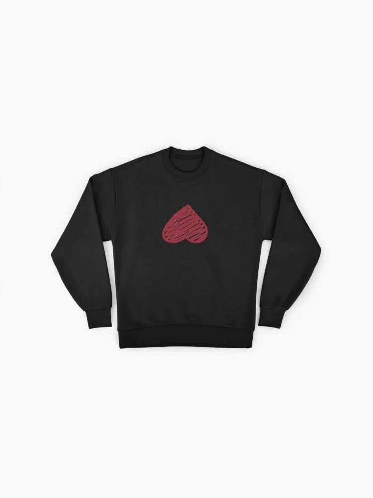 Premium Oversized Sweatshirt (heart only) $78.00
