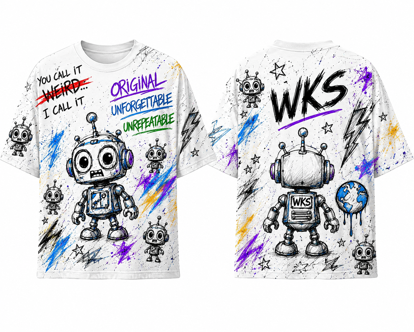 WKS- Men's Sketch T-shirt