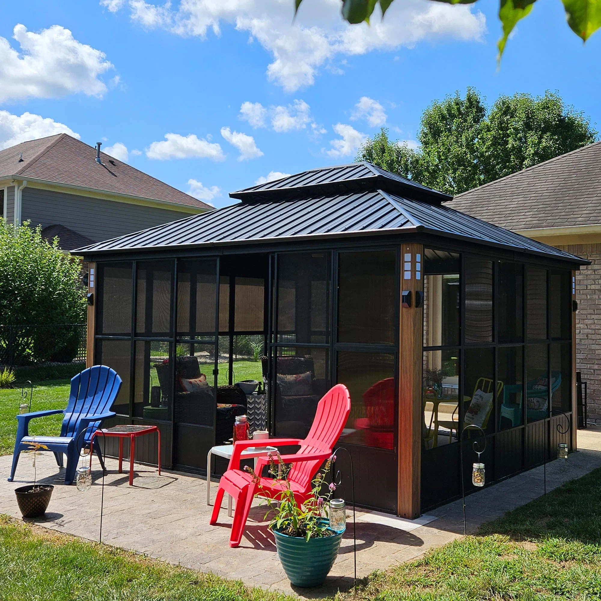 Professional Purple Leaf Gazebo Installation Across GTA  Purple Leaf Gazebo Assembly Toronto
