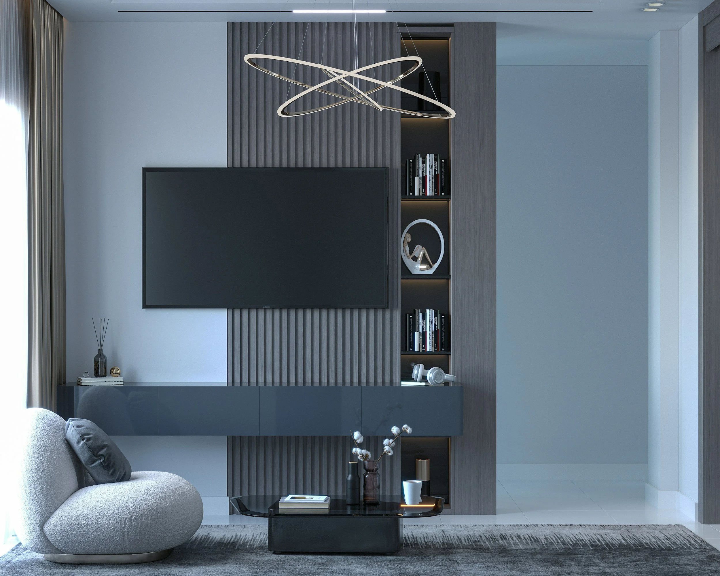 Professional & Secure TV Wall Mounting in the GTA. TV Mounting in a living room