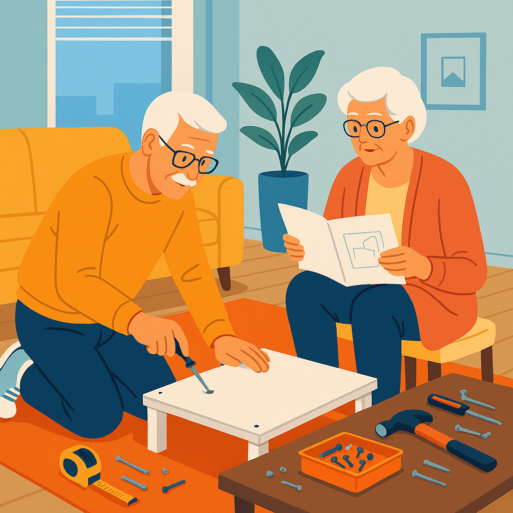 Furniture Assembly for Seniors: Making Home Setups Safe and Easy