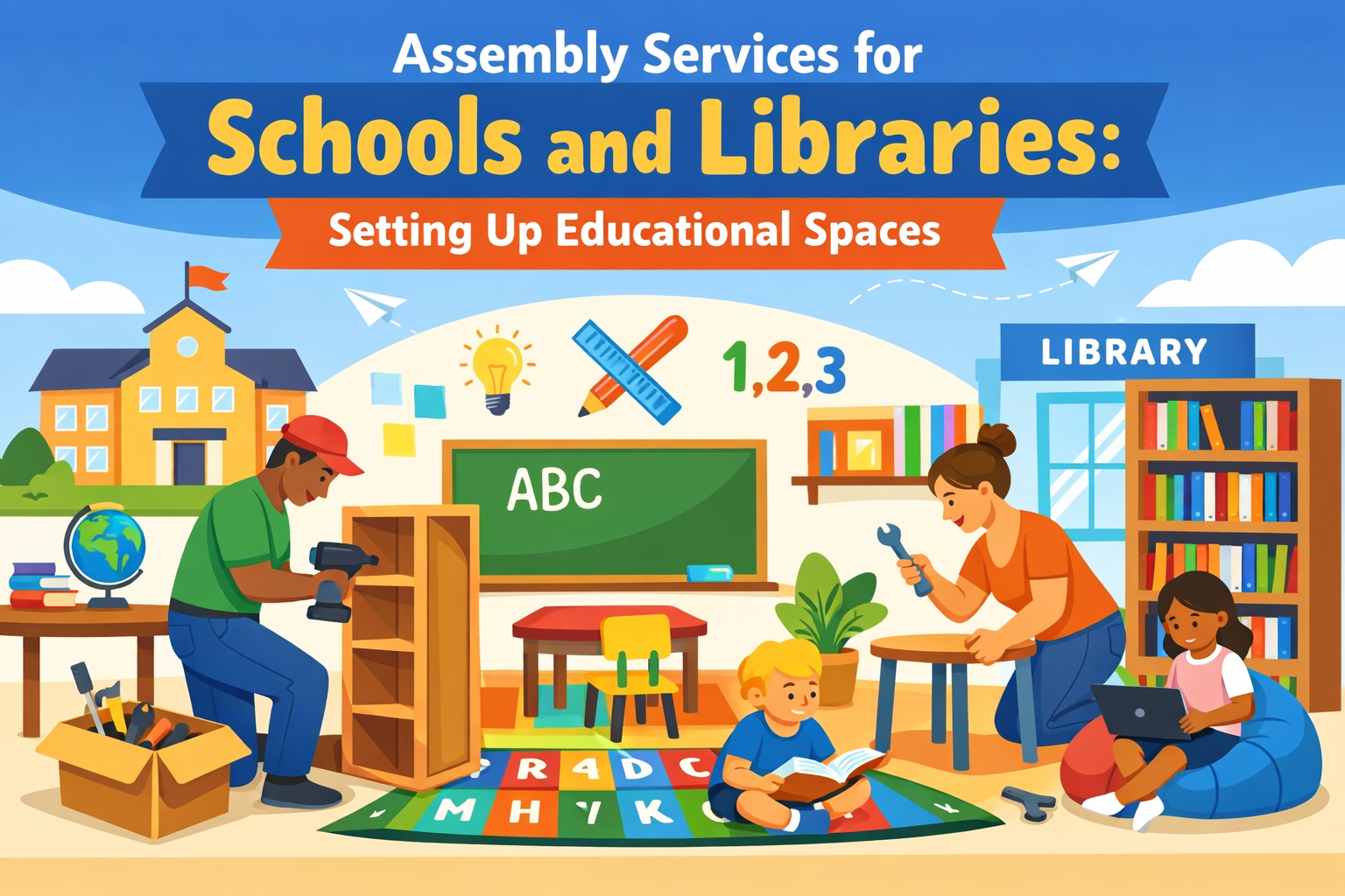 Professional School &amp; Library Assembly Services in Toronto