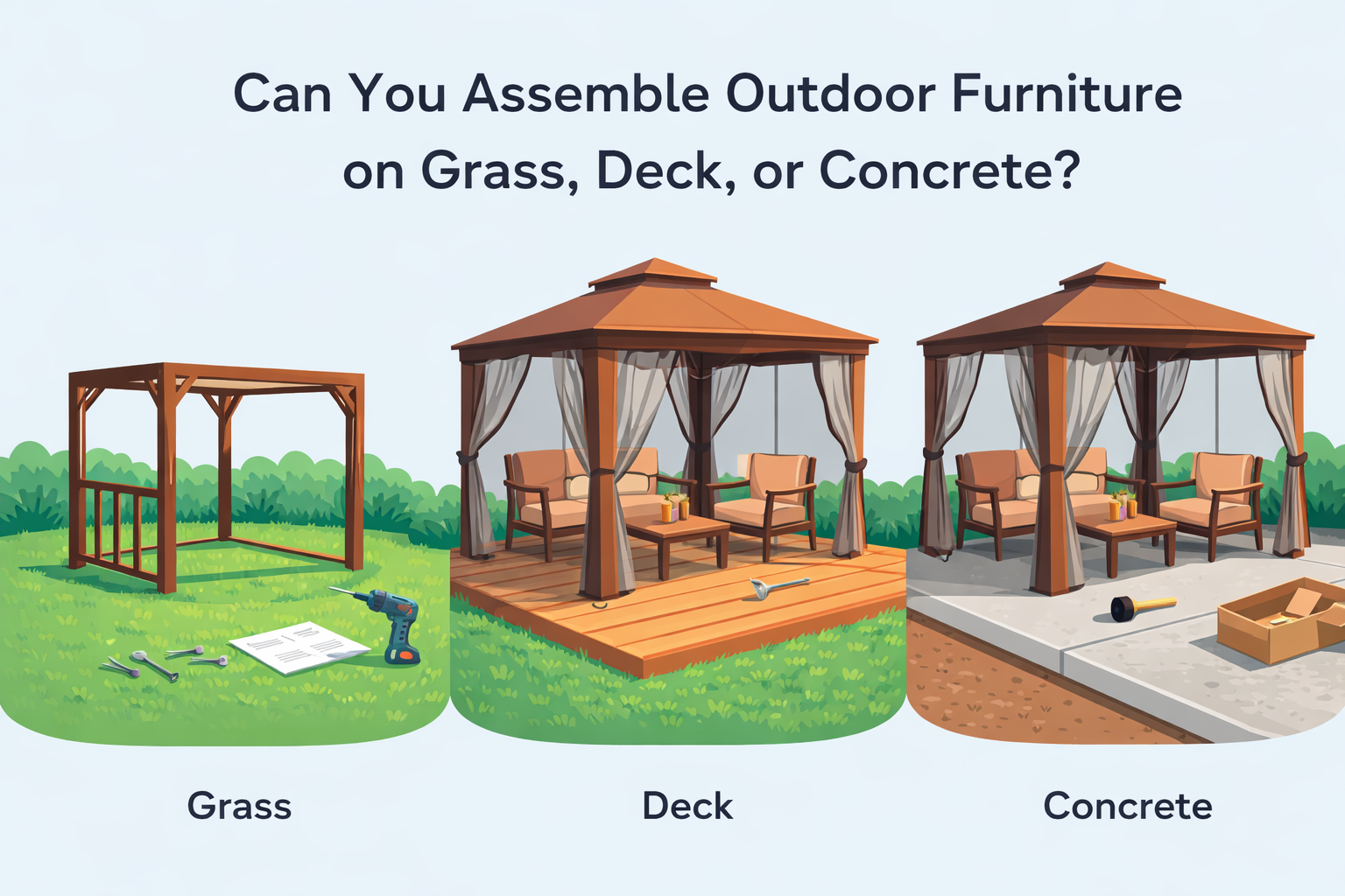 Ultimate Guide: Assembling Outdoor Furniture