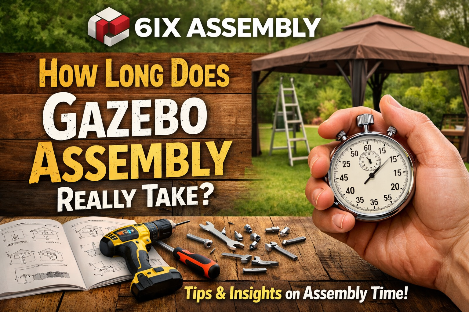 How Long Does Gazebo Assembly Really Take?