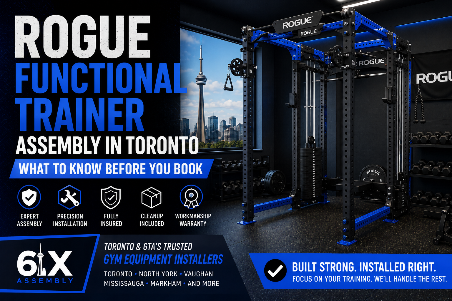 Rogue Functional Trainer Assembly in Toronto: What to Know