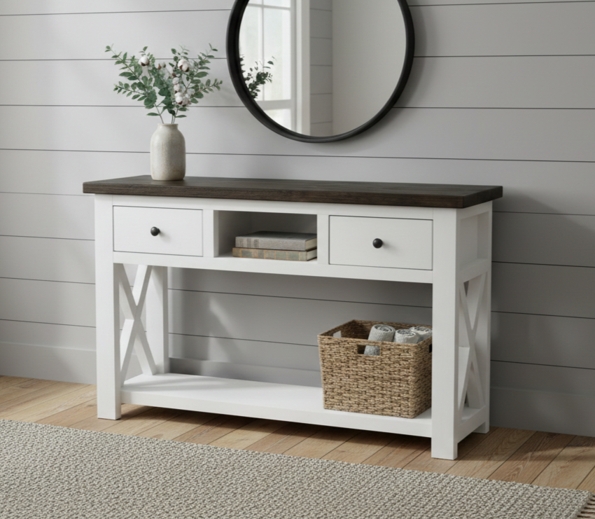 Farmhouse Entryway Table