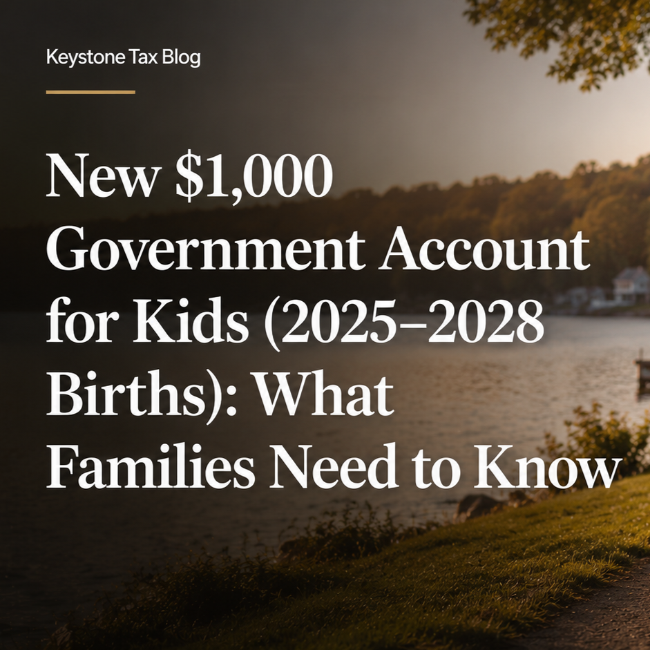 New $1,000 Government Account for Kids (2025–2028 Births): What Families Need to Know