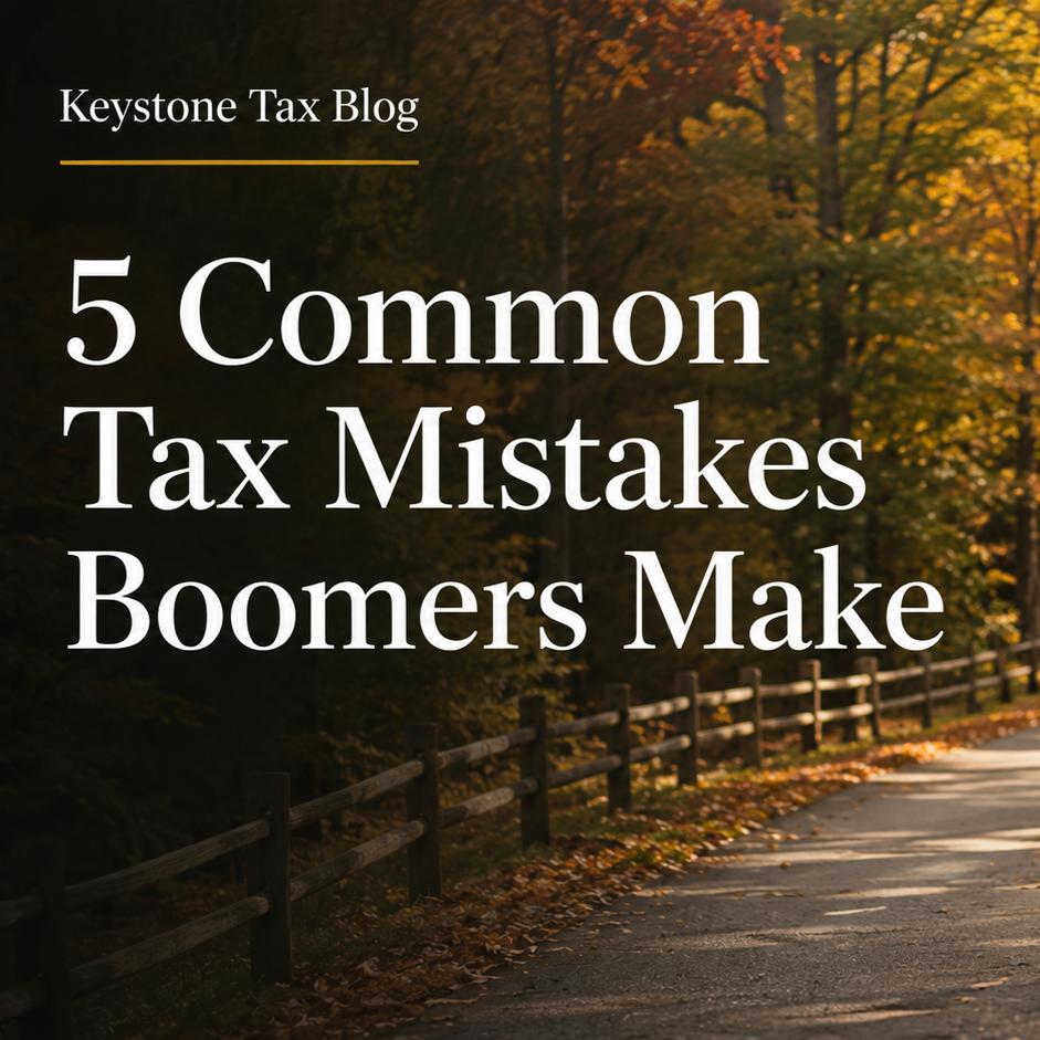 5 Common Tax Mistakes Boomers Make