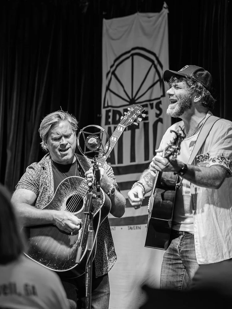 Got to shoot two of @stephen_kellogg&rsquo;s shows on the #oldfriendstour featuring @patmcgeeband. These are some of my favorite monochrome shots.