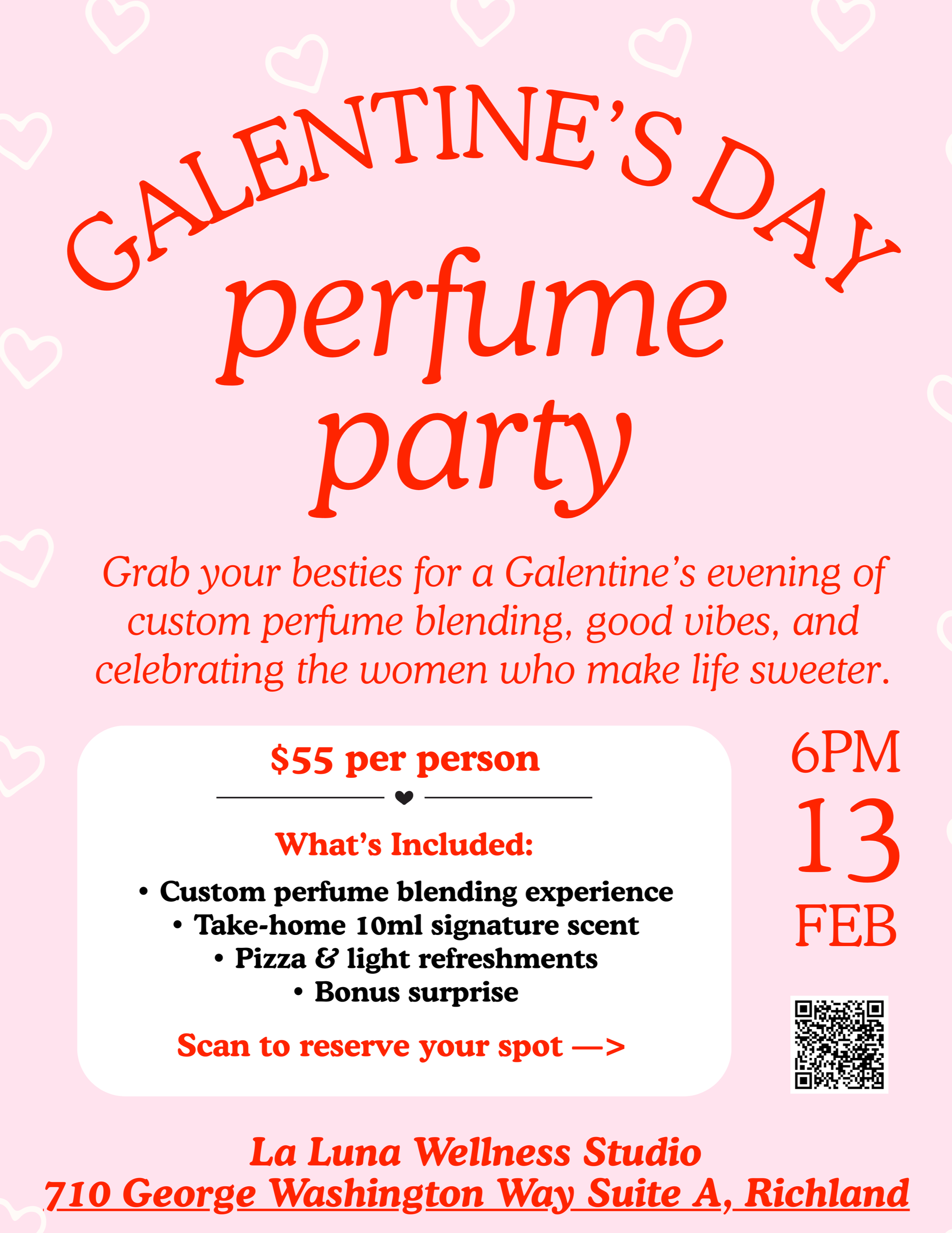 Galentine's Day Perfume Party