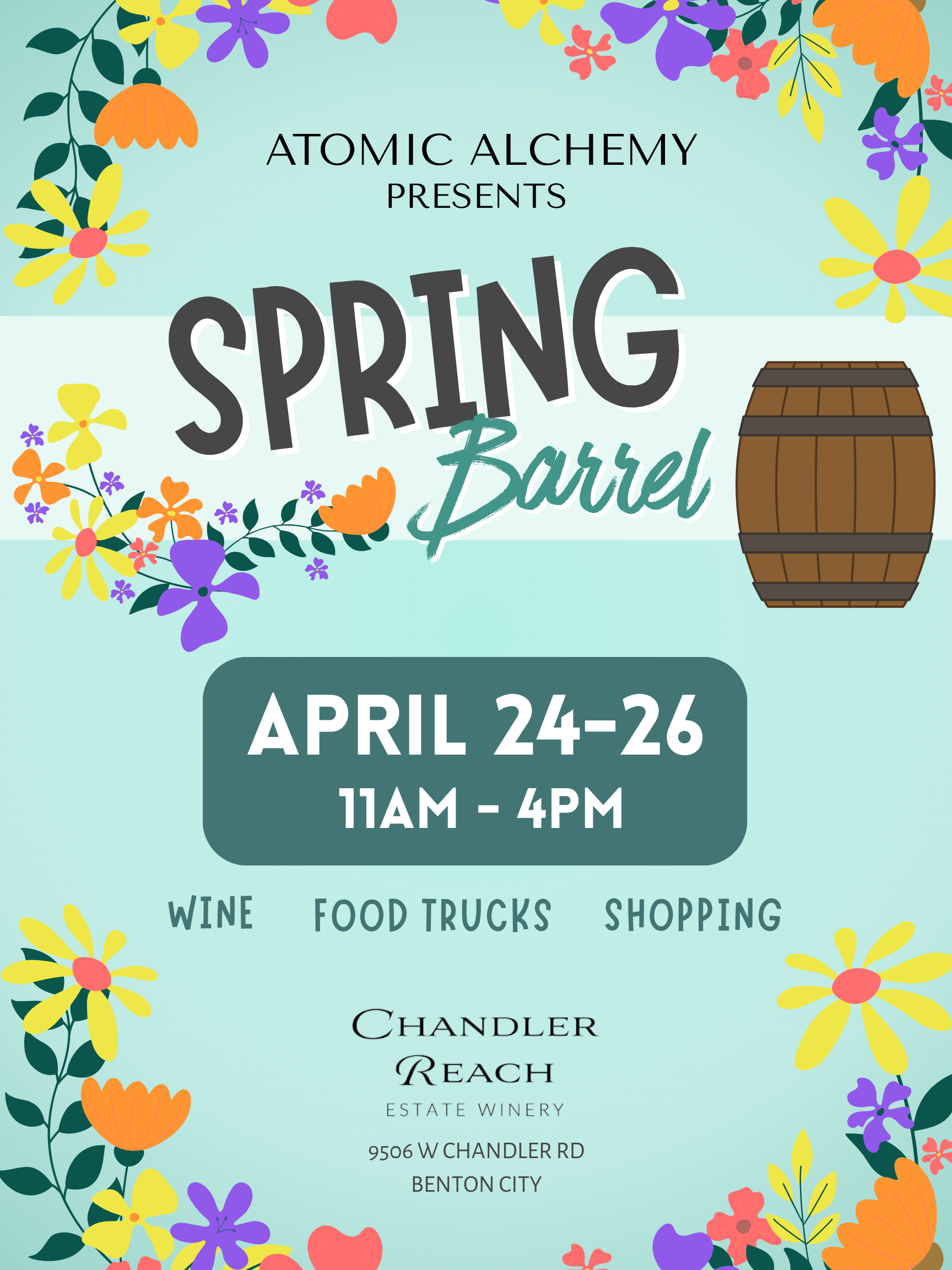 Spring Barrel Weekend: Sip &amp; Shop