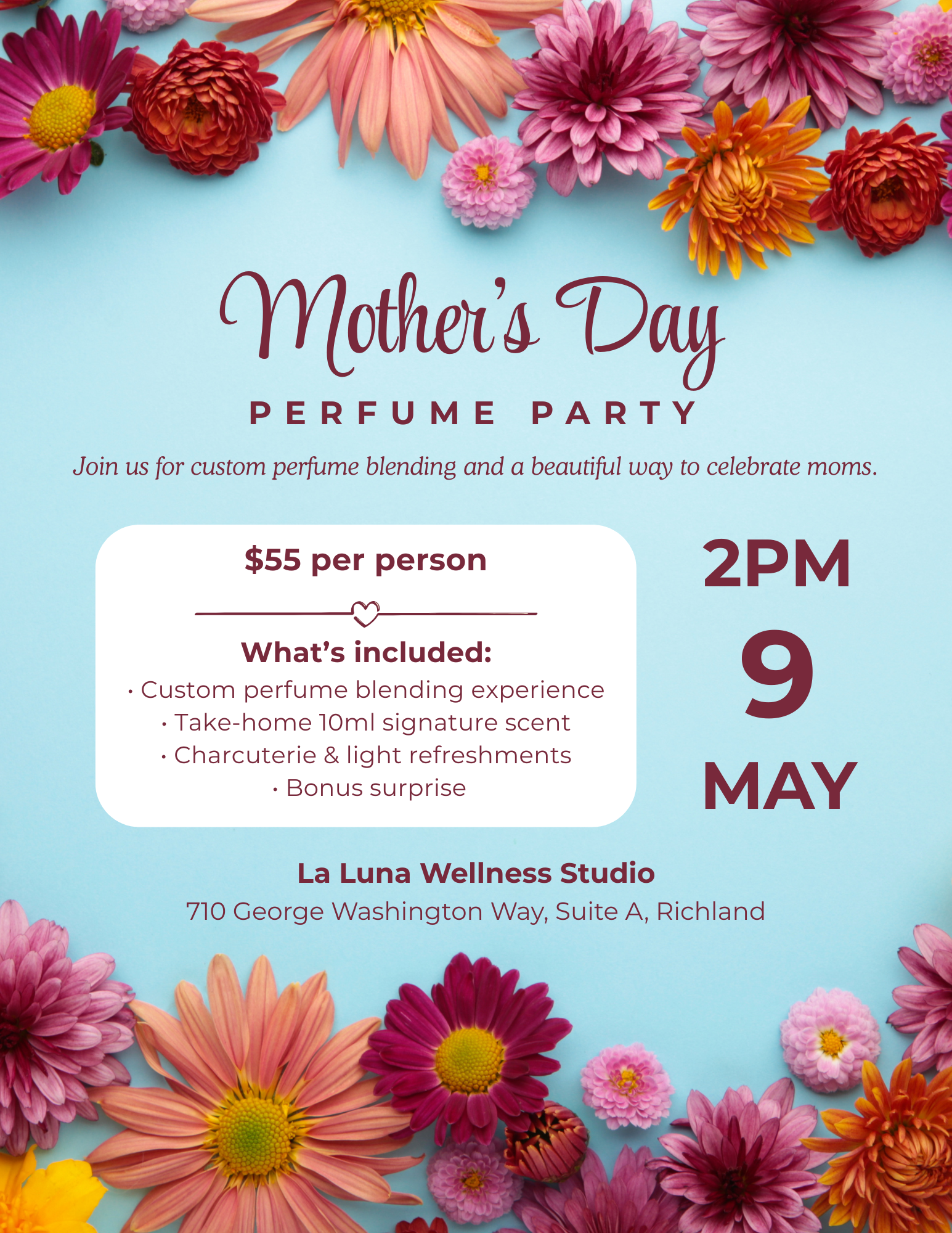 Mother's Day Perfume Party