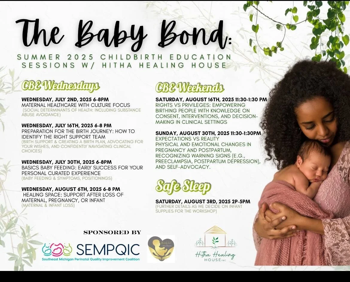 The Baby Bond: Childbirth Education Sessions w/ Hitha Healing House