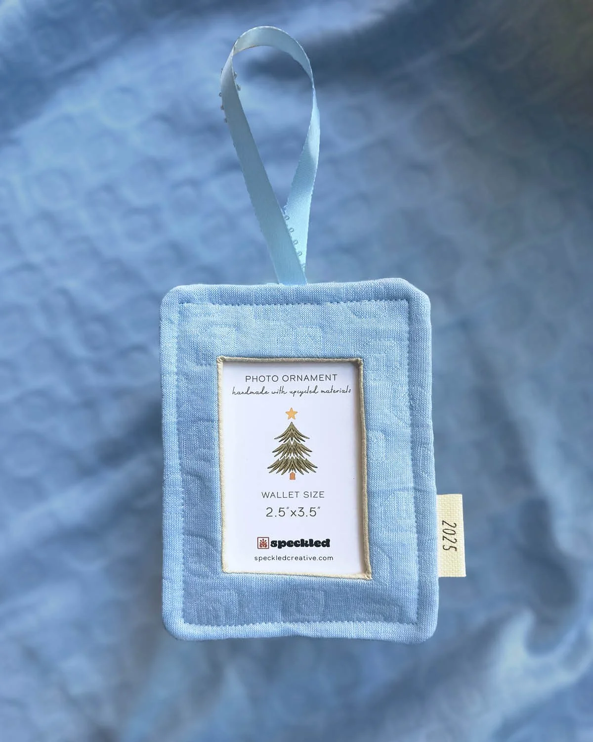 Blue Baby Handmade Christmas Ornament