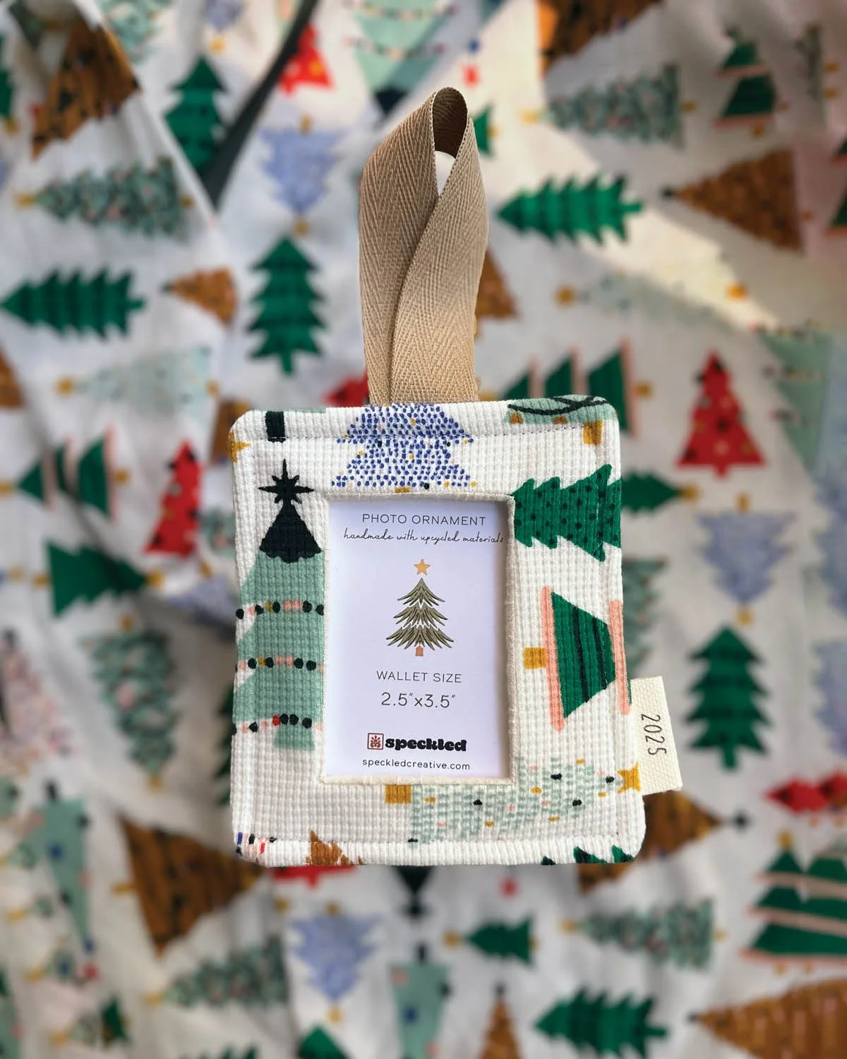 Whimsical Trees Handmade Christmas Ornament