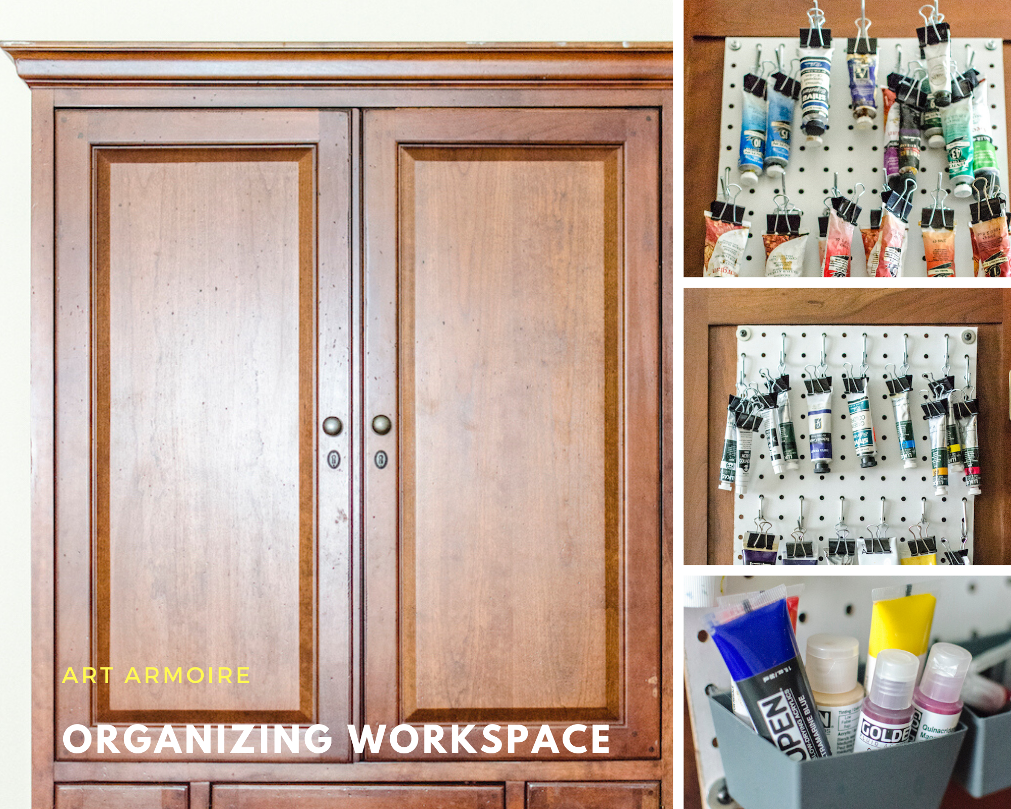 Organize Your Creative Workspace: Make It Beautiful &amp; Productive