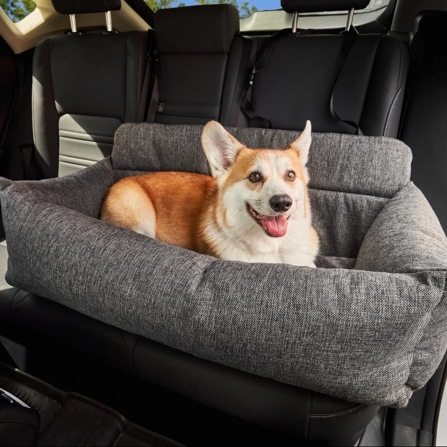 Performance Tweed Memory Foam Dog Car Bed