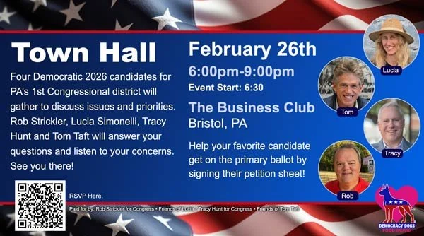 Congress 2026 Democratic Town Hall