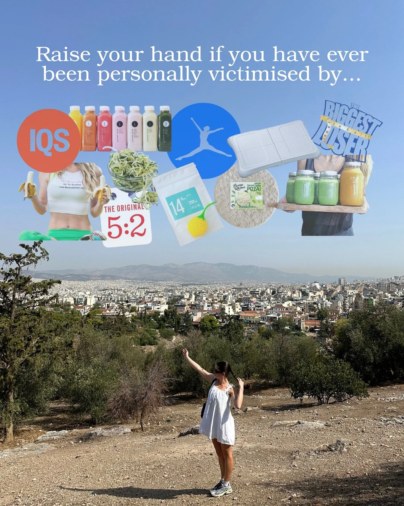 2010-2015 WAS A CRAZY ERA OF DIET CULTURE. 

Raw til 4, eating 30 bananas a day, green juice detoxes, quitting sugar, disordered eating rebranded as intermittent fasting. 

They all pushed the same message: being in a smaller body = healthier, and th