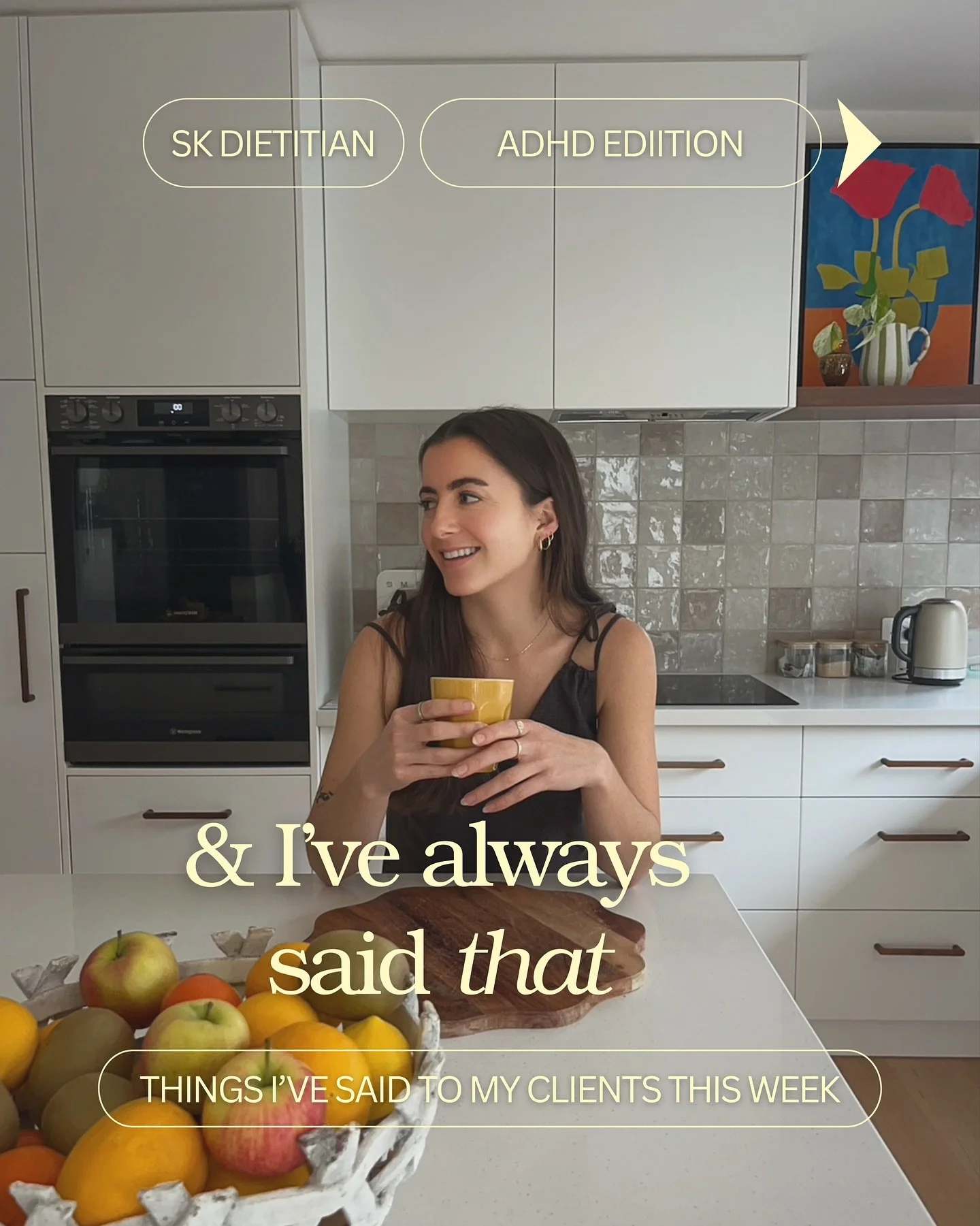 Things I often share with my ADHD clients who feel stuck with eating. 🍭

Together, we focus on building flexible, realistic habits&ndash; like finding consistent eating patterns, keeping food accessible, simplifying planning and prep, supporting dop