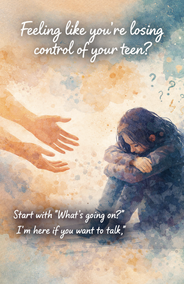 Feeling Like You’re Losing Control of Your Teen? Here’s How to Read the Clues