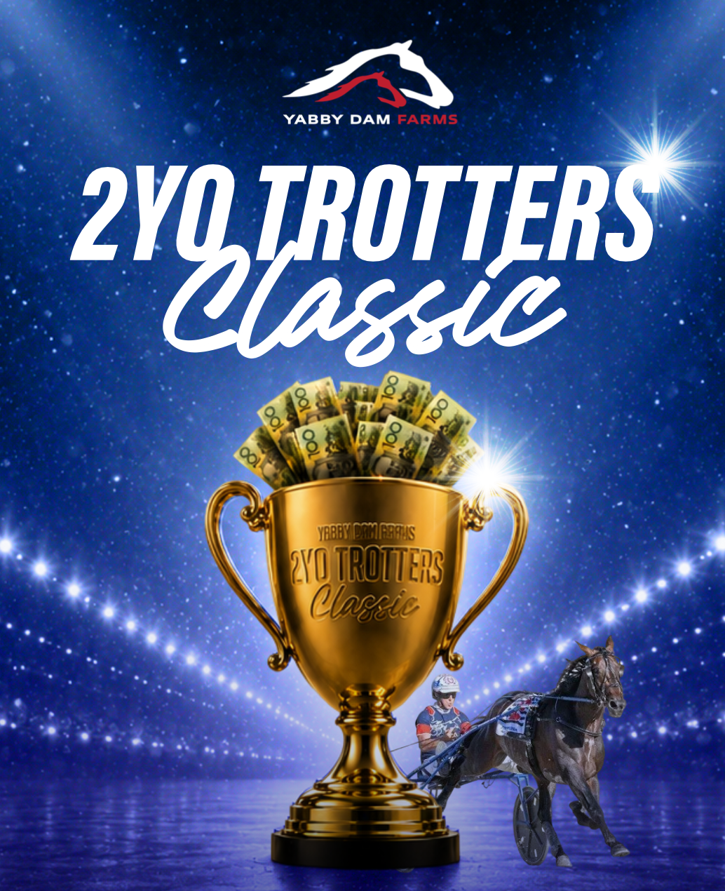 Yabby Dam Farms announces new, rich 2YO Vic Trotters Classic