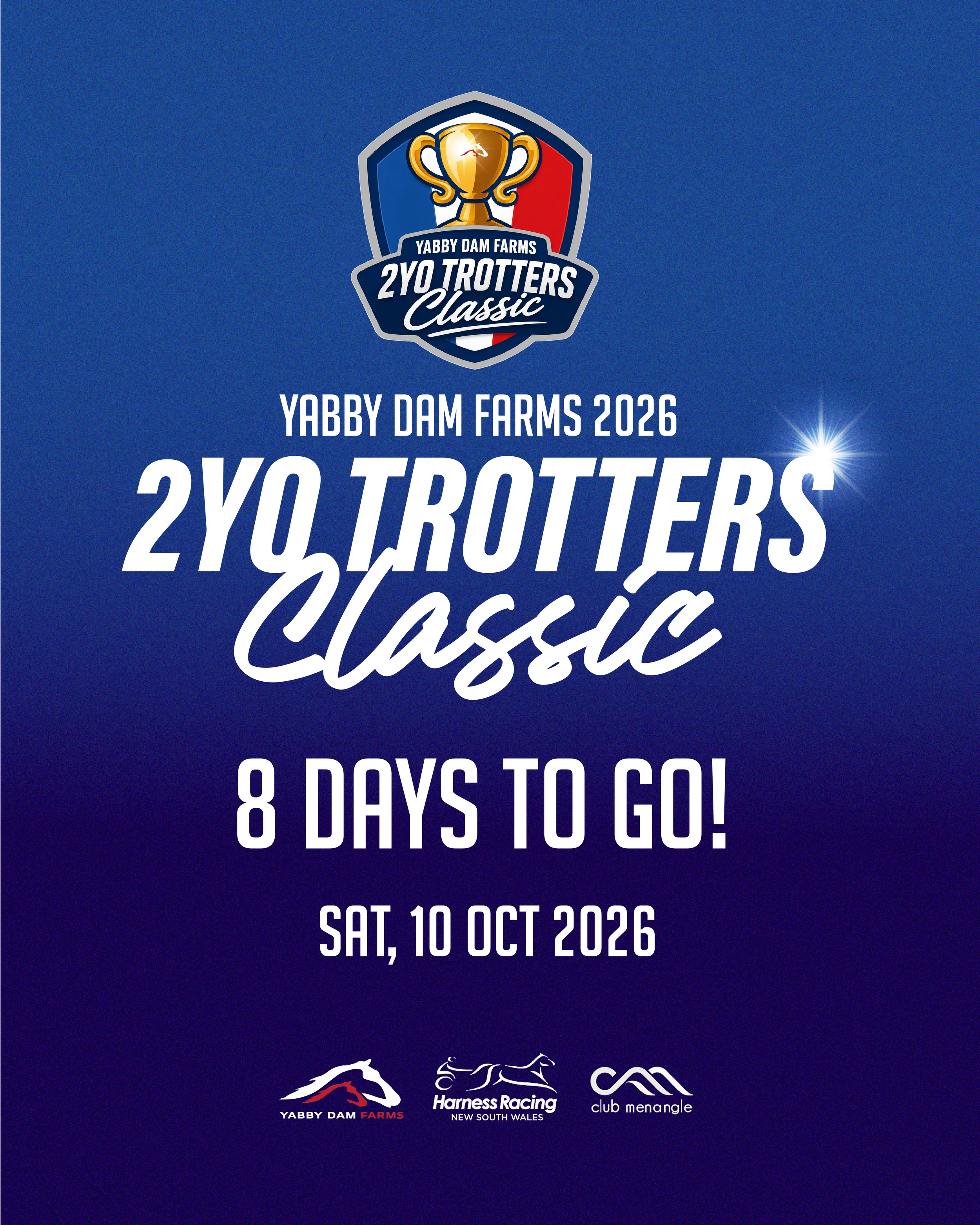 ydf 2yo classic - 8 days to go! 