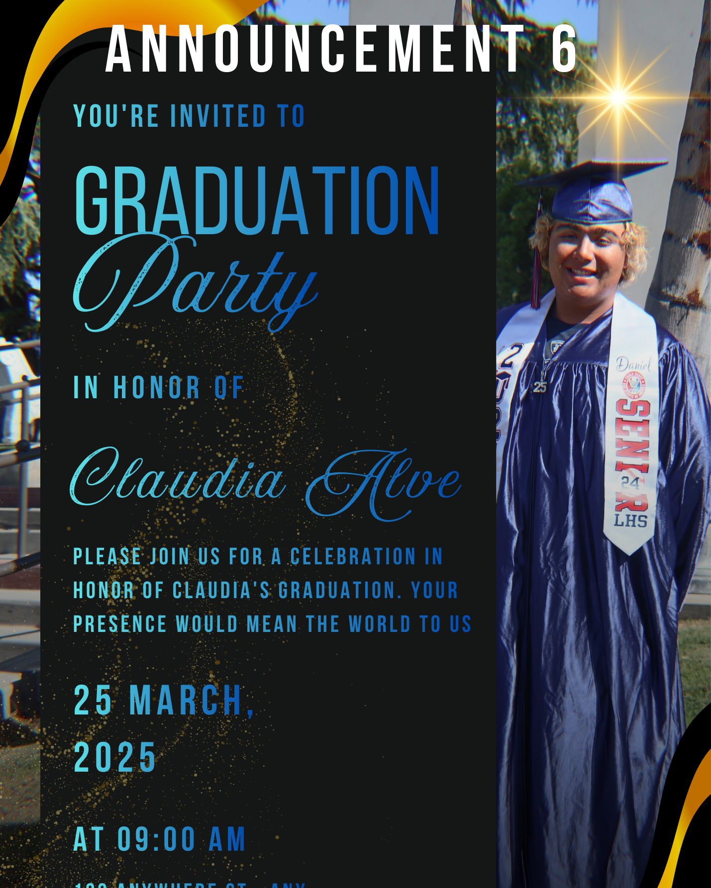 Custom Announcing Graduation Magnets