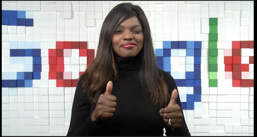 Katheline Jean-Pierre speaking on global stages at Google, Linkedin, Deloitte, Yahoo, Barclays, TIAA, Bank of America and other places. She is a keynote speaker, a global public speaker on Career and AI acceleration. 