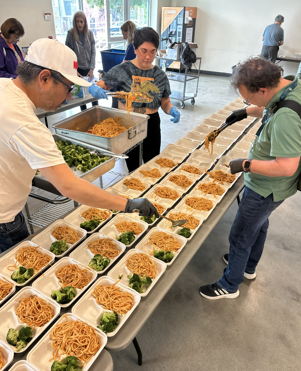 mutual aid meal and supply prep