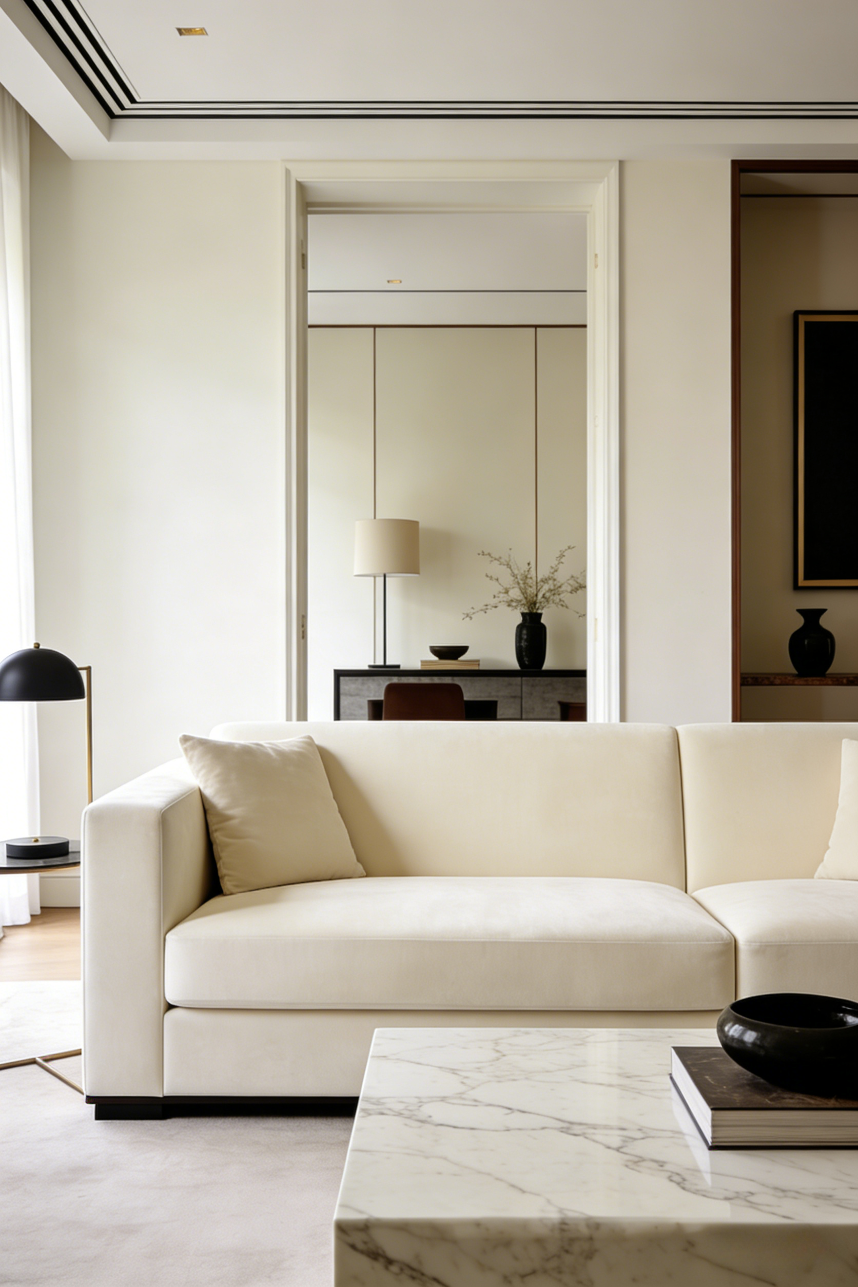 Quiet Luxury Living Room Ideas | Neutral Elegant Home Decor &amp; Old Money Aesthetic