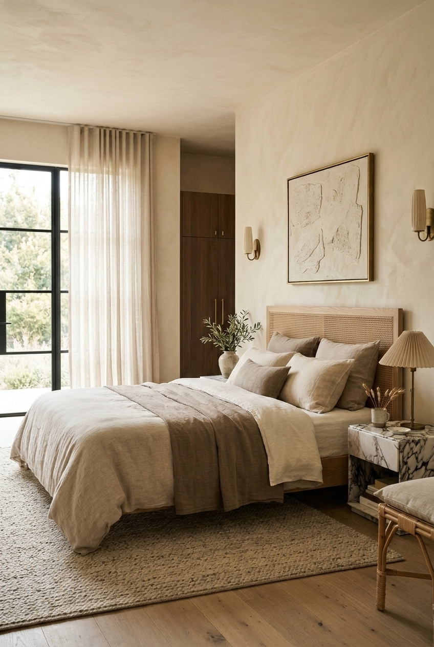 Japandi Bedroom Inspiration: Texture, Calm, and Three Pieces That Do the Work