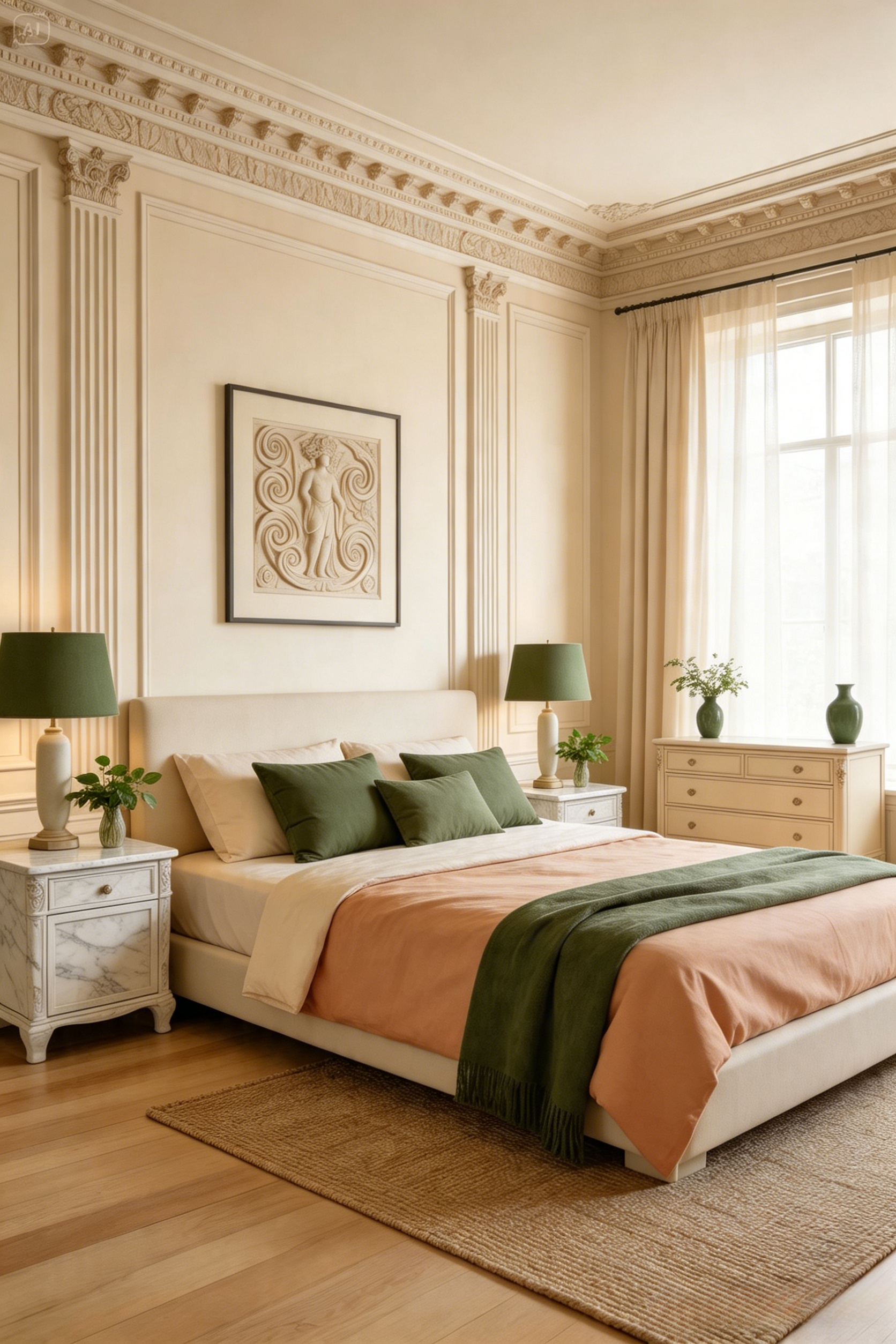 How Do You Decorate a Neoclassical Bedroom Without It Feeling Like a Museum?