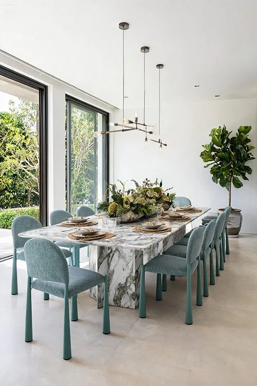What Dining Chairs Work with a Marble Table? Two Styles Worth Considering