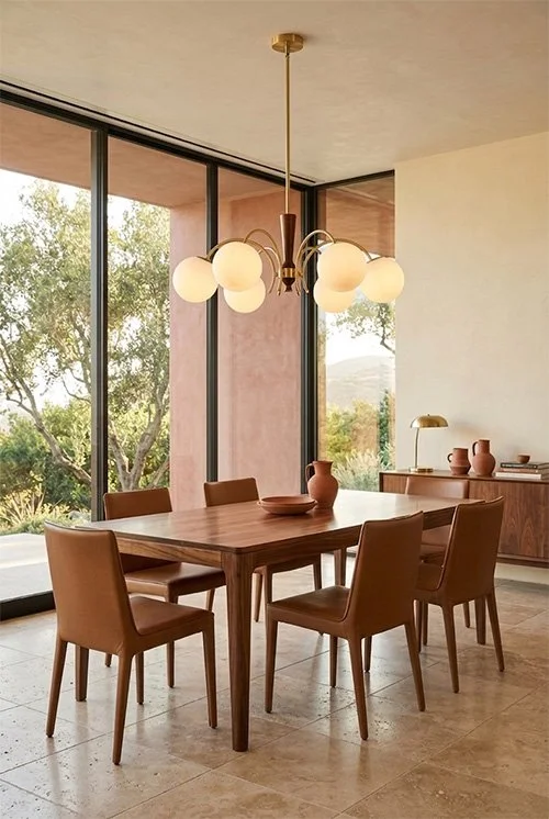 What Size Chandelier Should You Hang Over a Dining Table?