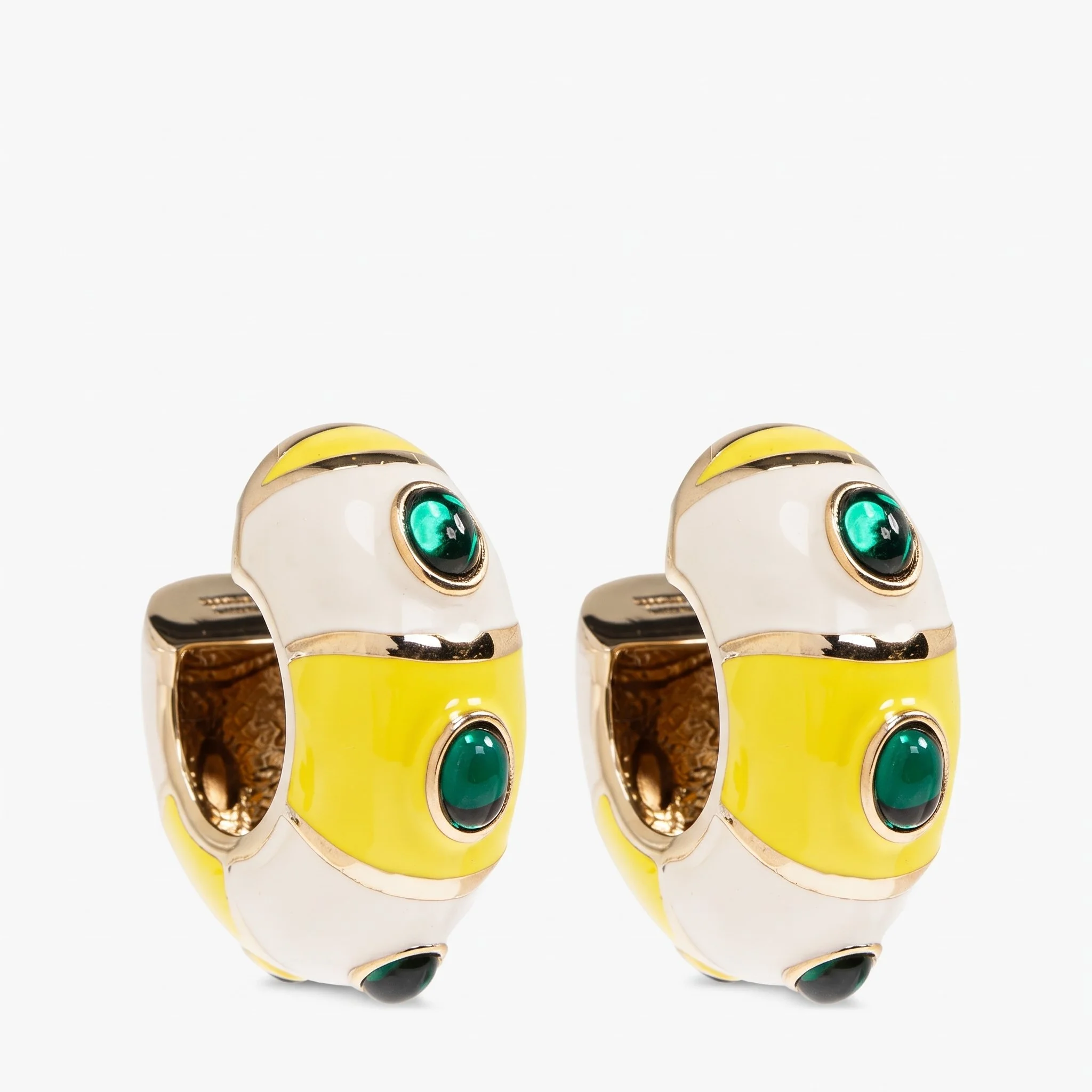 Jacquemus chunky hoop earrings