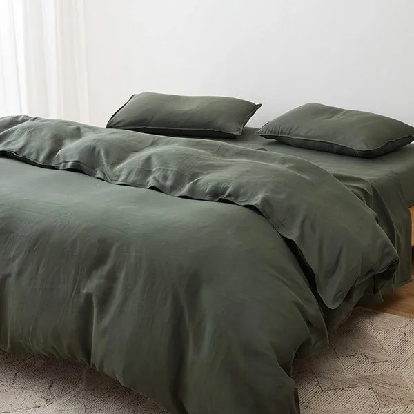 Hunter Green Quilt Cover