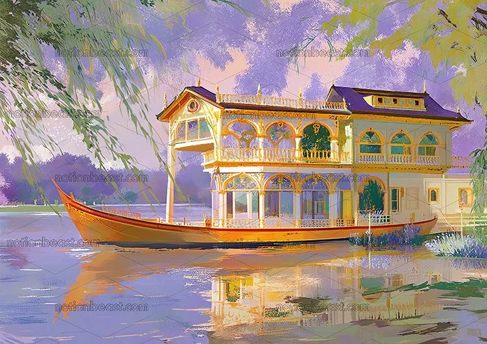 Romantic Houseboat