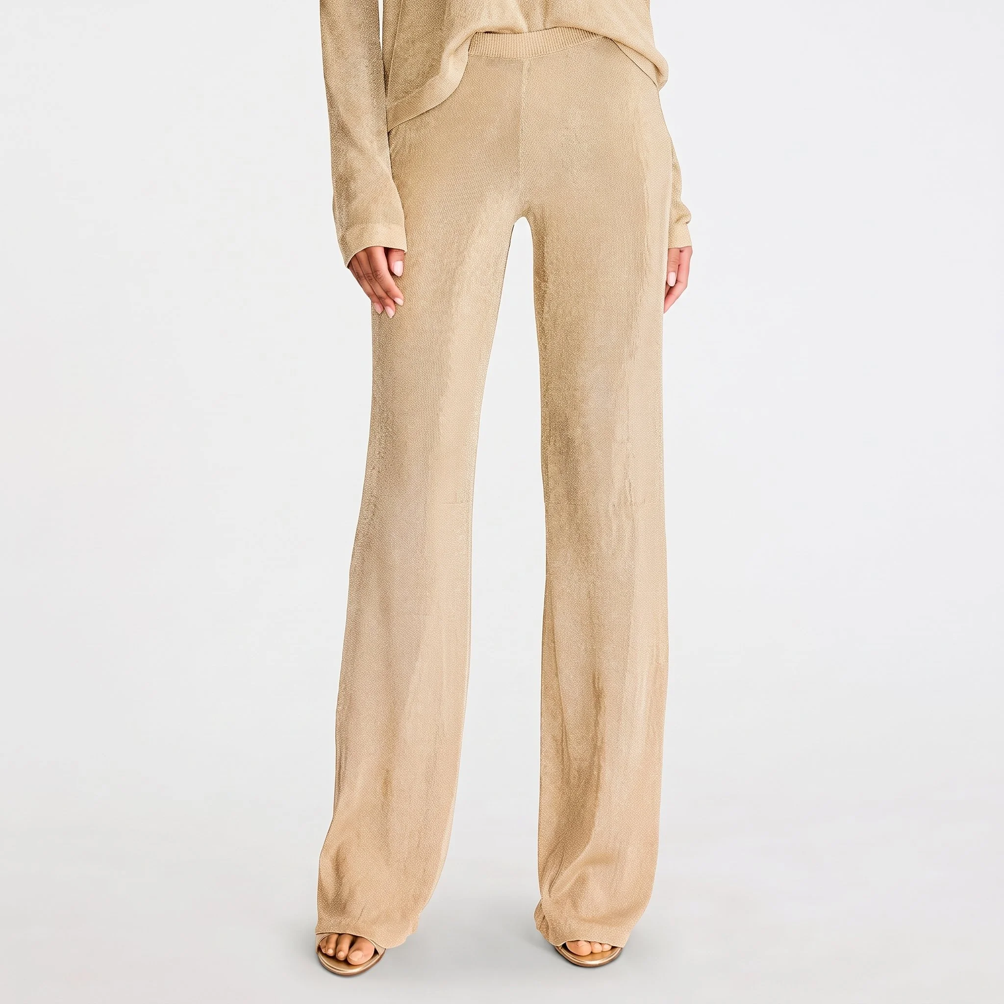 Sheldon Metallic Knit Pant