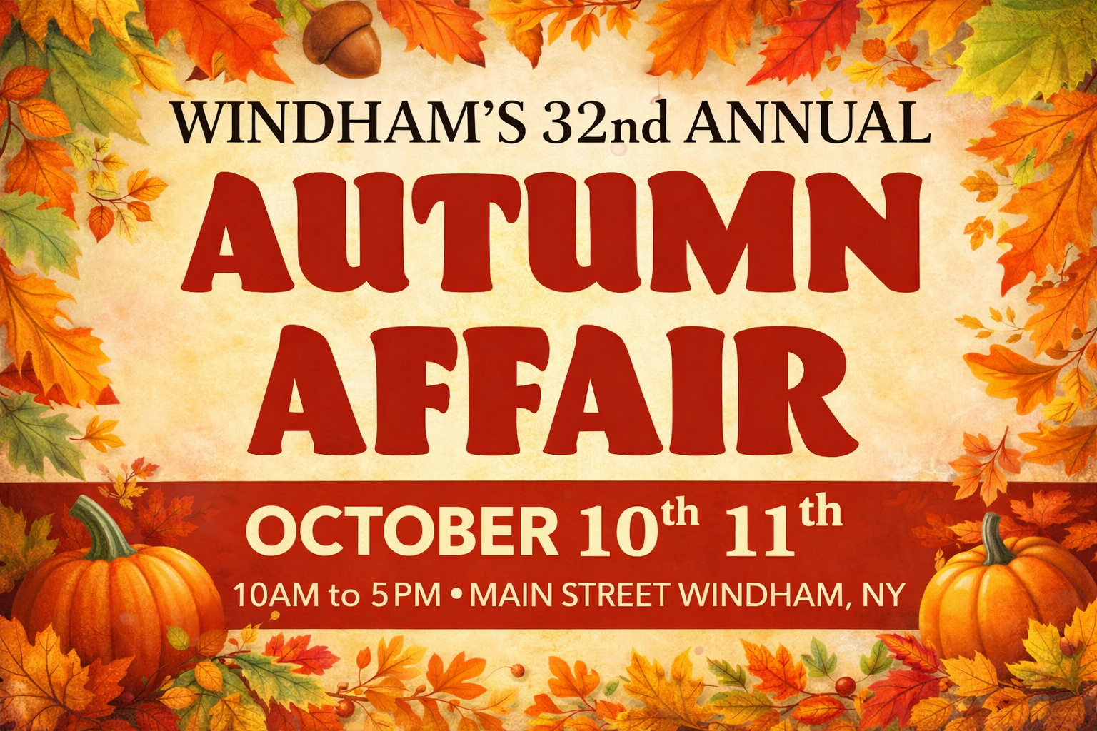 Autumn Affair          Street Festival          Windham, NY
