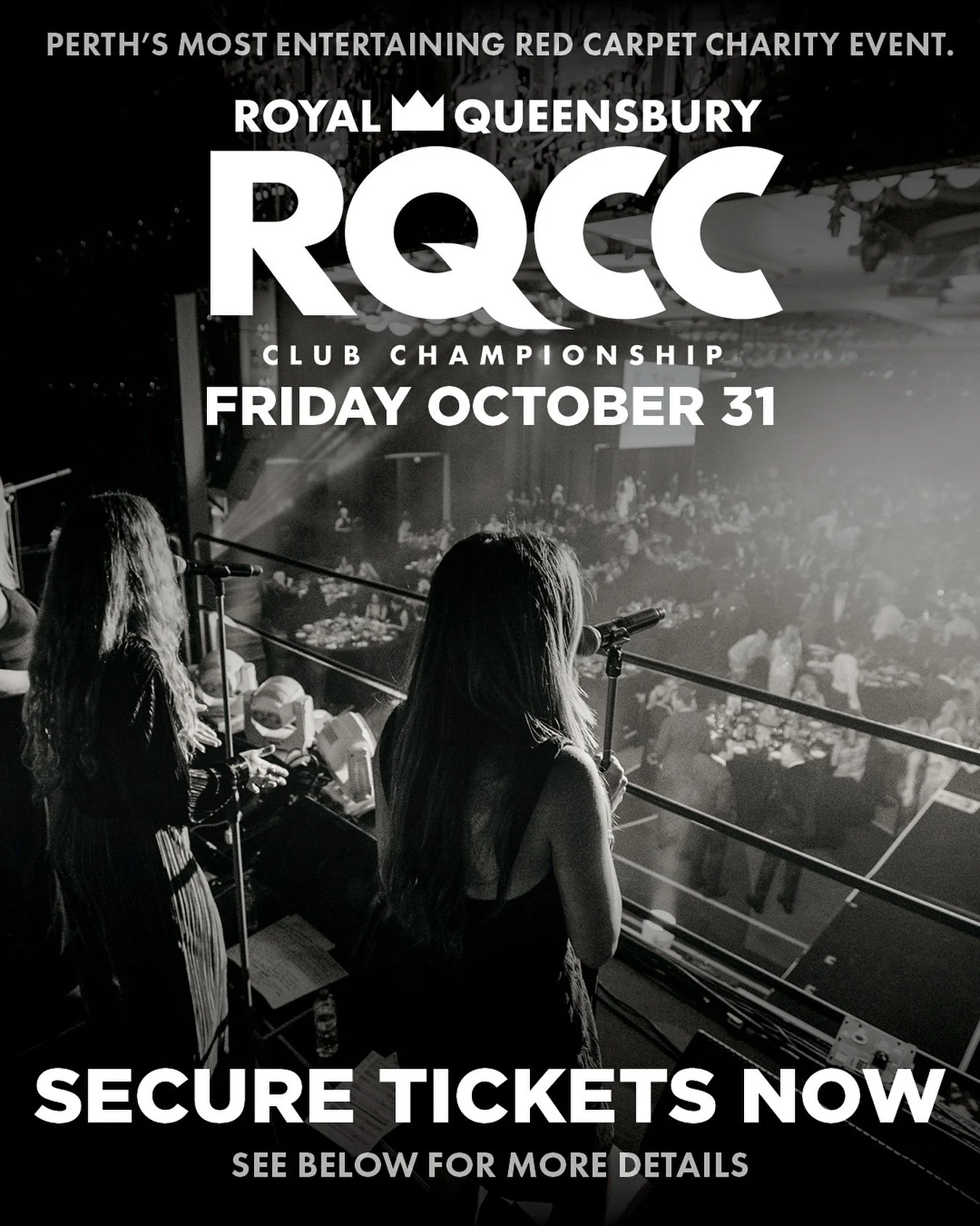 RQCC is set to take over @crownperth this October 31 — and it’s going to be electric! β‘οΈ Who are you backing in the ring? π₯
Be there to cheer on your favourite fighter or simply enjoy an unforgettable night of non-stop entertainment &md