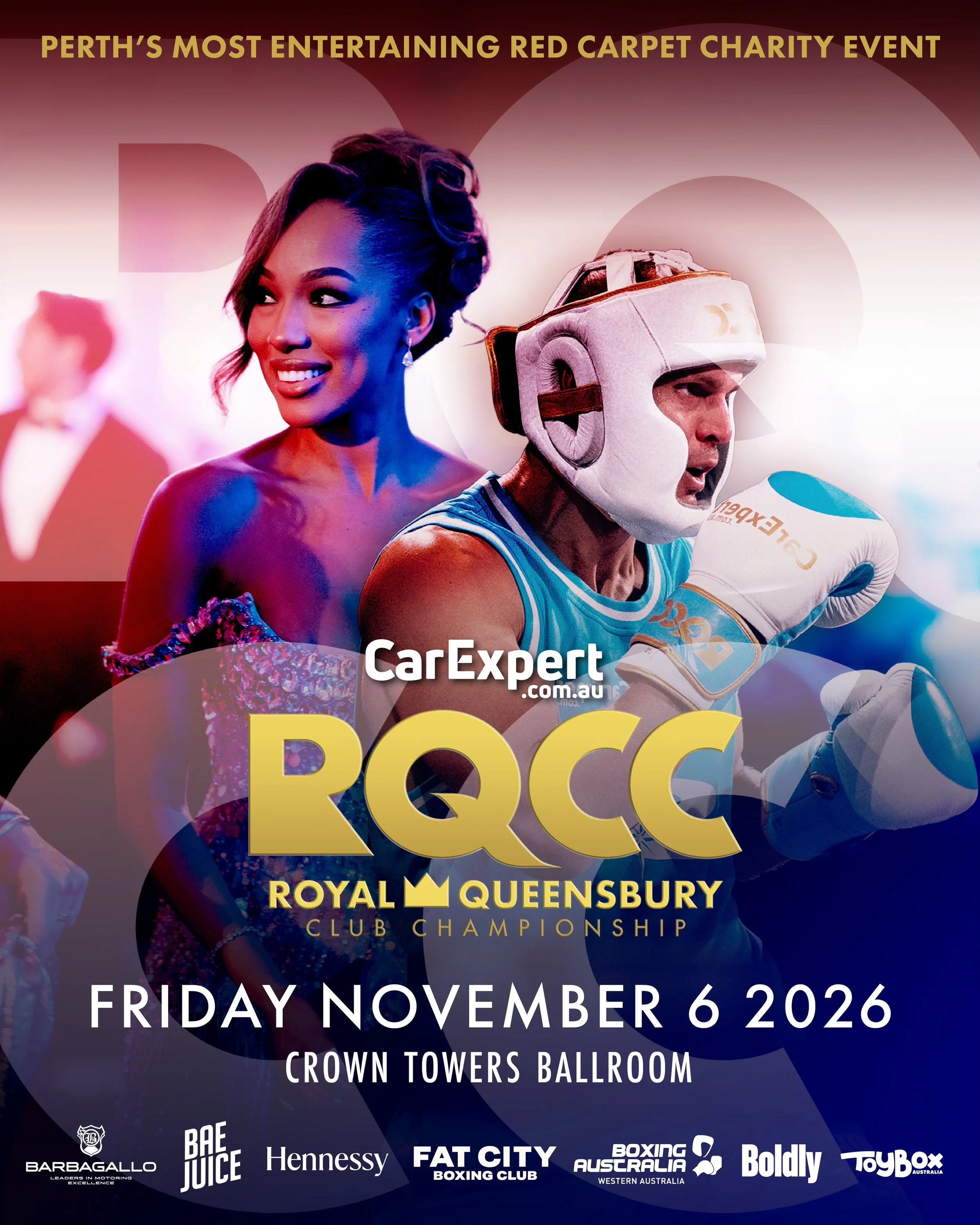 MARK YOUR CALENDARS!! FRIDAY NOVEMBER 6 ⭐️🥊

The MOST entertaining event on Perth&rsquo;s social calendar is back again! Join us for an unmissable night filled with excitement!! ⚡️

Don&rsquo;t miss your chance to be a part of RQCC! Register your in