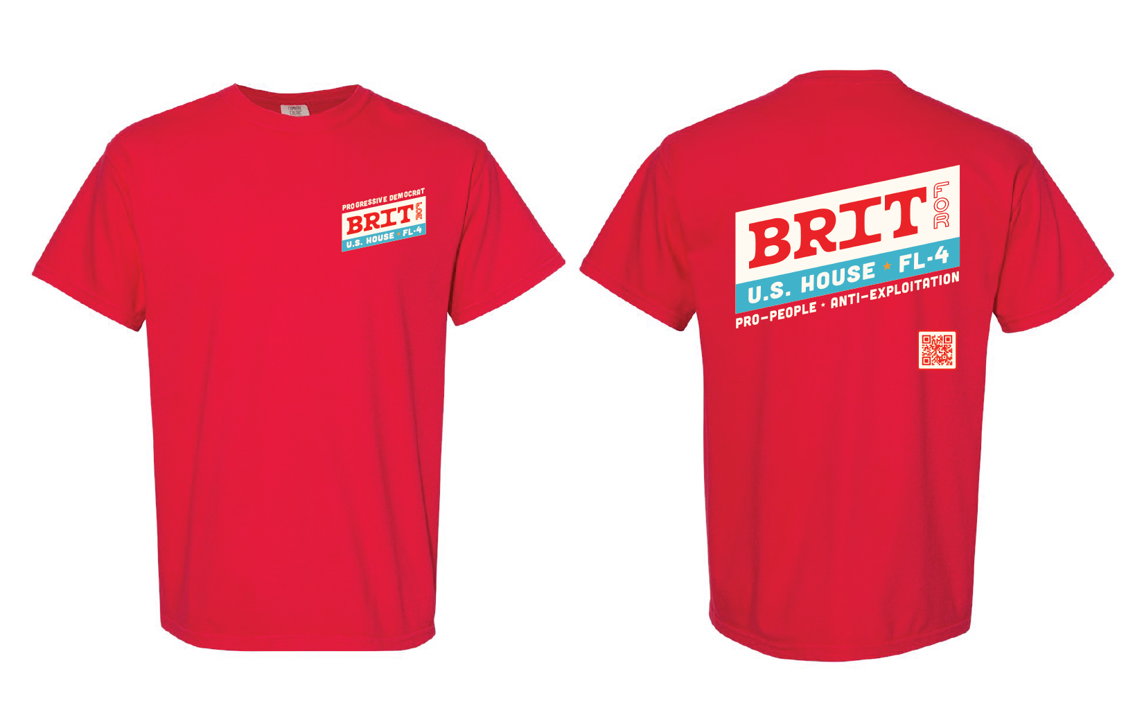 CAMPAIGN T-Shirt: Red