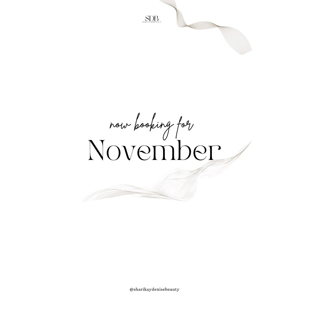 Visit the link in bio to book an appointment! 💕