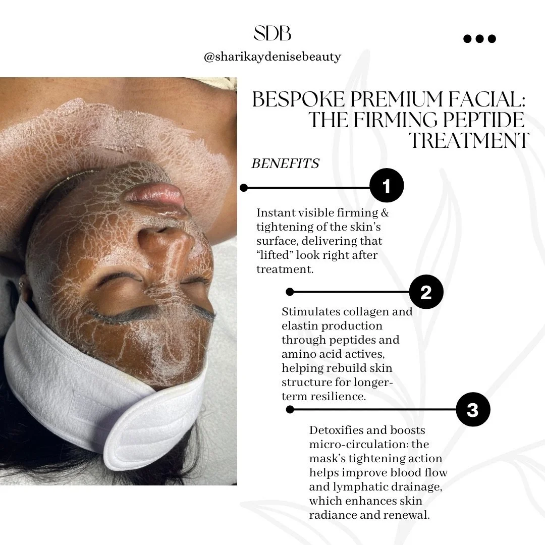 The lift your skin has been craving✨

-
-
#sharikaydenisebeauty #skinbyshari #sdb #facialsinjamaica #skincarejamaica