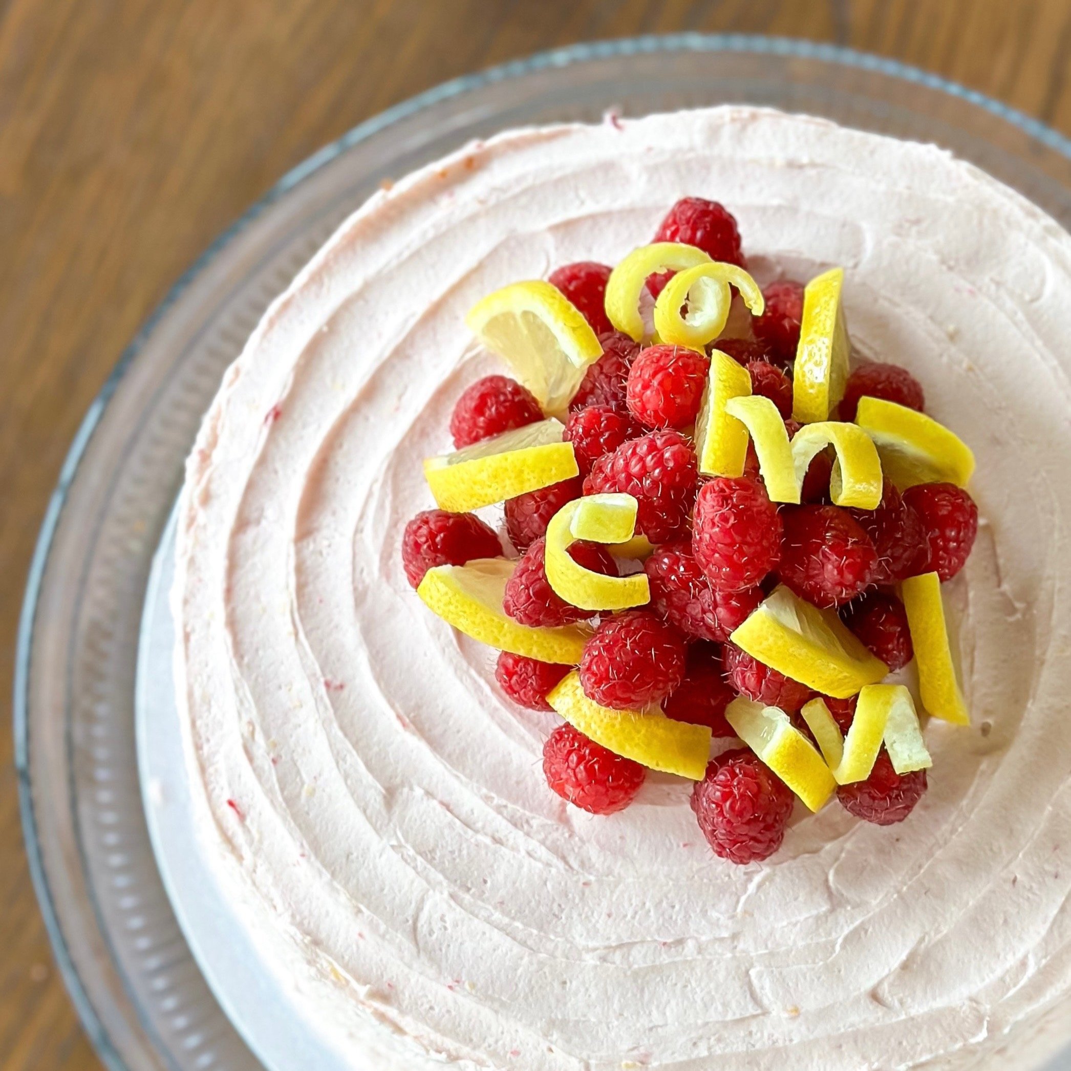 lemon raspberry cake