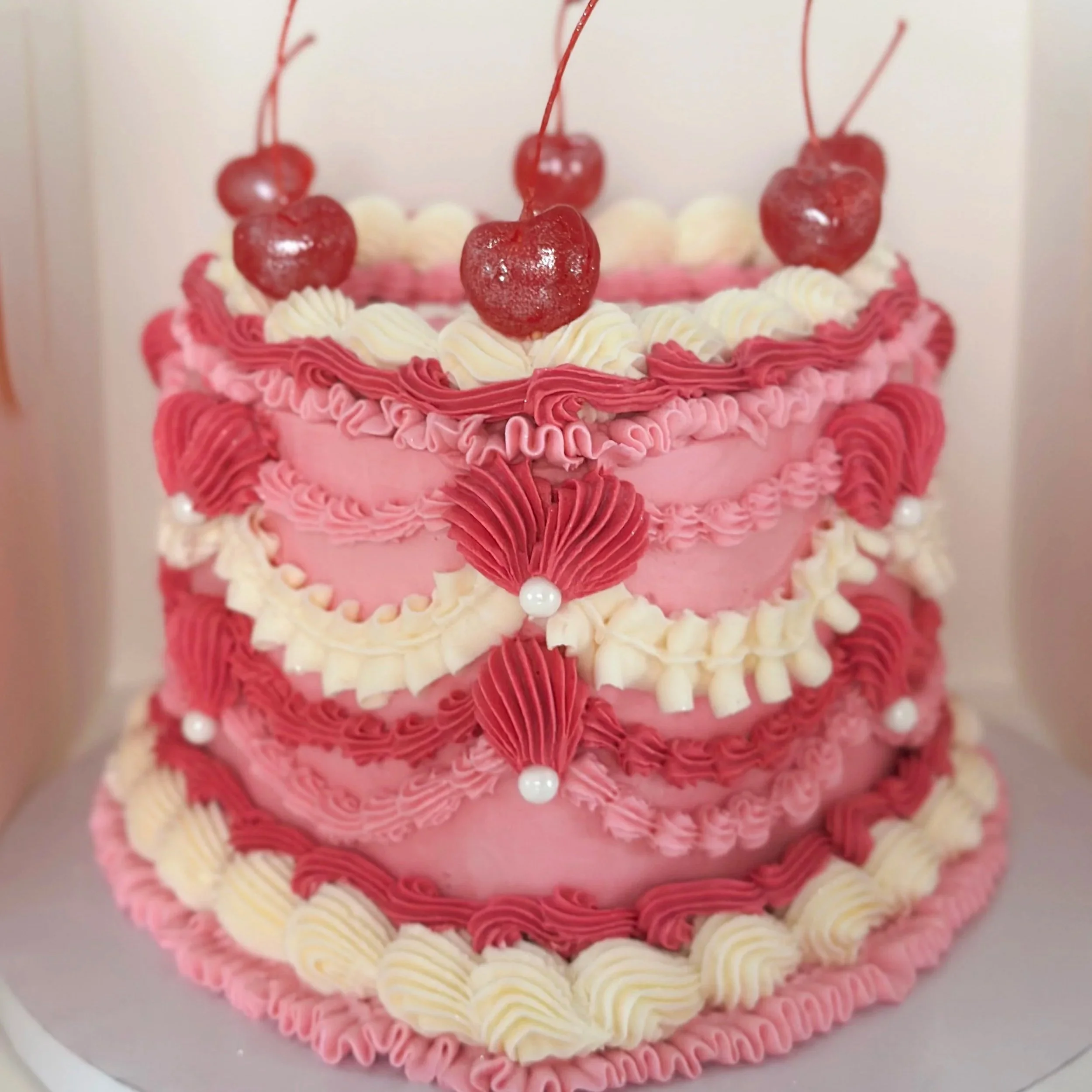 vanilla & lemon birthday cake